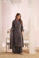 ZOFIA - Semi-Stitched 3-Piece Luxury Embroidered Chiffon