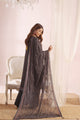 ZOFIA - Semi-Stitched 3-Piece Luxury Embroidered Chiffon